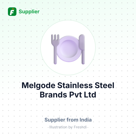 Melgode Stainless Steel Brands Pvt Ltd – summary card, no photo uploaded yet