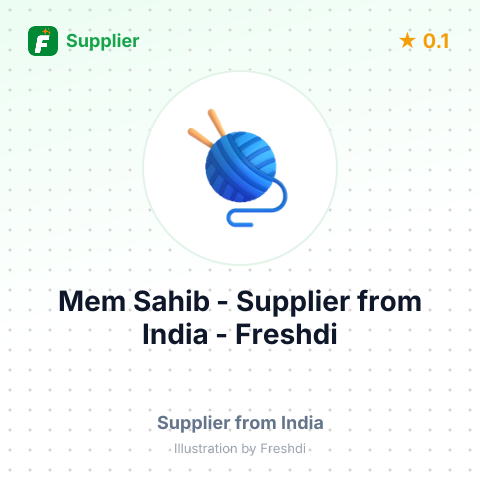 Mem Sahib  – summary card, no photo uploaded yet