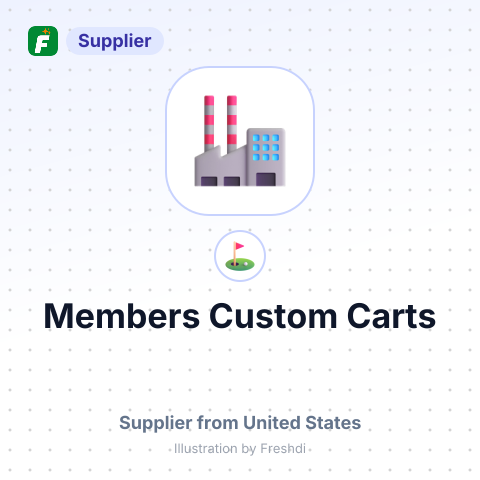 Members Custom Carts – summary card, no photo uploaded yet