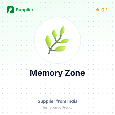 Memory Zone  – summary card, no photo uploaded yet