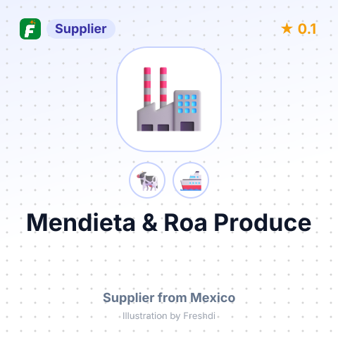 Mendieta & Roa Produce  – summary card, no photo uploaded yet