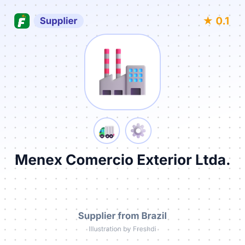 Menex Comercio Exterior Ltda. – summary card, no photo uploaded yet