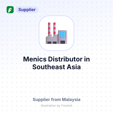 Menics Distributor in Southeast Asia – summary card, no photo uploaded yet
