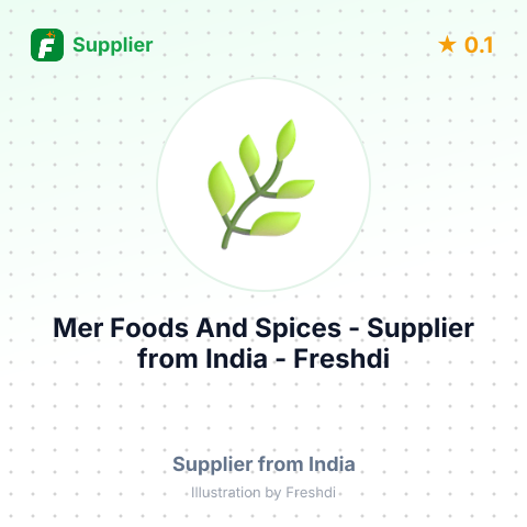 Mer Foods And Spices  – summary card, no photo uploaded yet