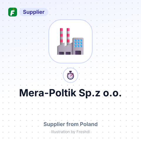 Mera-Poltik Sp.z o.o. – summary card, no photo uploaded yet