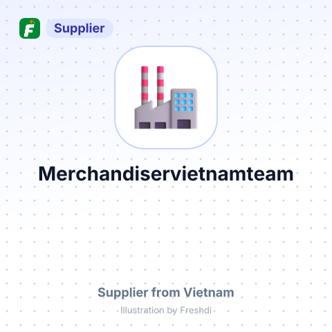 Merchandiservietnamteam – summary card, no photo uploaded yet