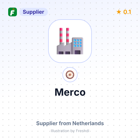 Merco – summary card, no photo uploaded yet