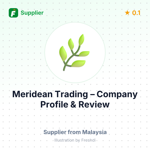 Meridean Trading – summary card, no photo uploaded yet