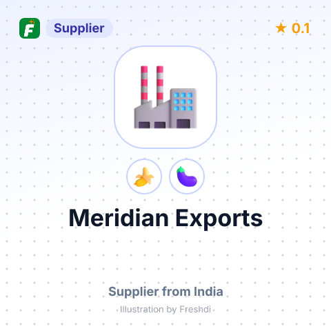 Meridian Exports  – summary card, no photo uploaded yet