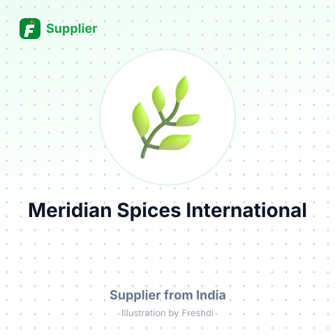Meridian Spices International – summary card, no photo uploaded yet