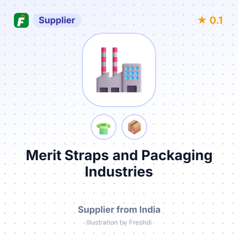 Merit Straps and Packaging Industries – summary card, no photo uploaded yet
