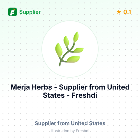 Merja Herbs  – summary card, no photo uploaded yet