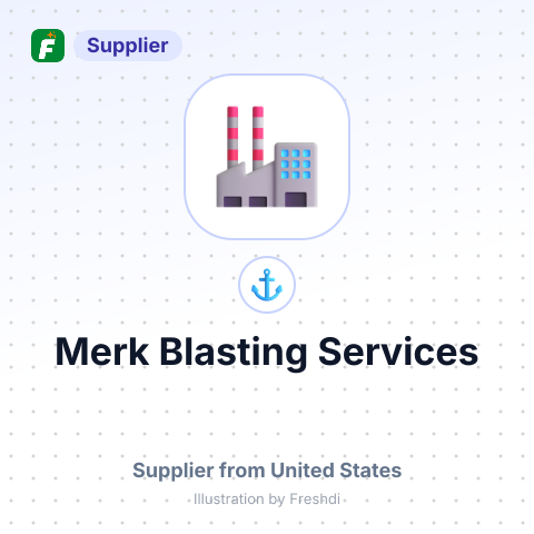 Merk Blasting Services – summary card, no photo uploaded yet