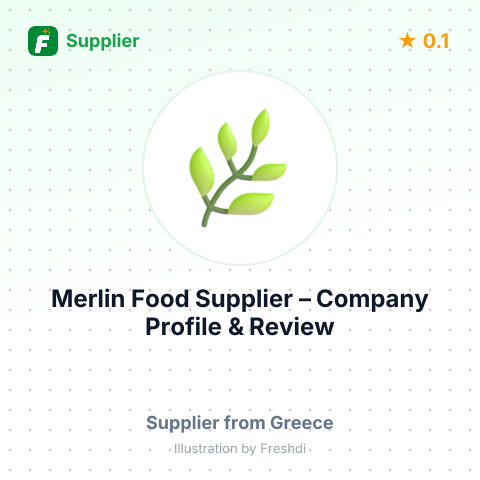 Merlin Food Supplier – summary card, no photo uploaded yet