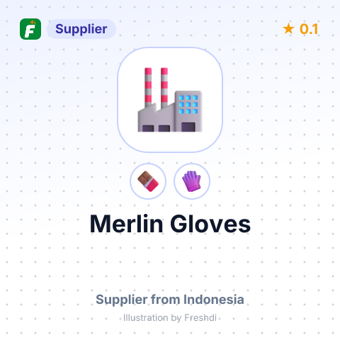 Merlin Gloves  – summary card, no photo uploaded yet