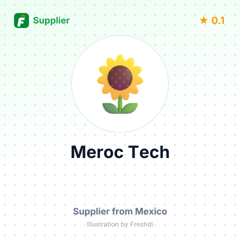 Meroc Tech  – summary card, no photo uploaded yet