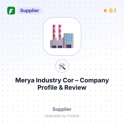 Merya Industry Cor – summary card, no photo uploaded yet