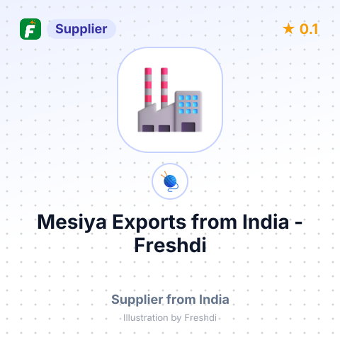 Mesiya Exports  – summary card, no photo uploaded yet