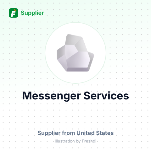 Messenger Services – summary card, no photo uploaded yet