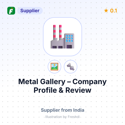Metal Gallery – summary card, no photo uploaded yet