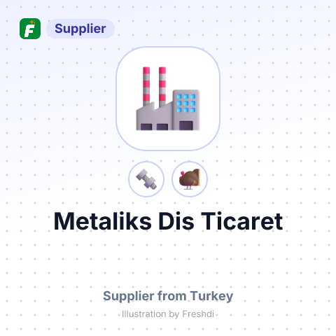 Metaliks Dis Ticaret – summary card, no photo uploaded yet