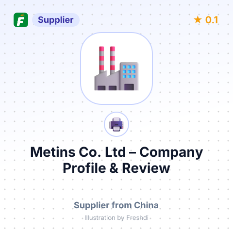 Metins Co., Ltd – summary card, no photo uploaded yet