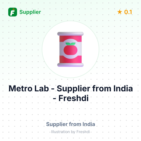Metro Lab  – summary card, no photo uploaded yet
