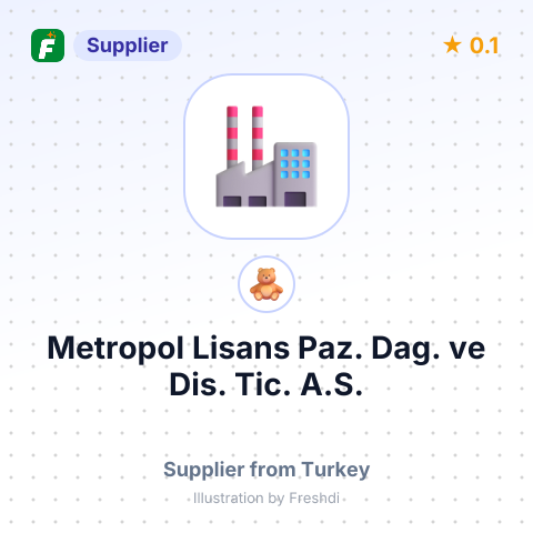 Metropol Lisans Paz. Dag. ve Dis. Tic. A.S. – summary card, no photo uploaded yet