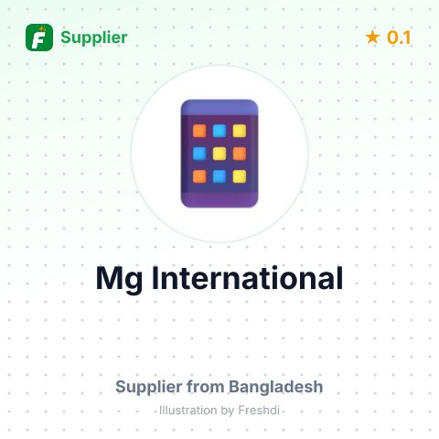 Mg International  – summary card, no photo uploaded yet