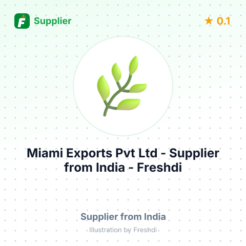 Miami Exports Pvt Ltd  – summary card, no photo uploaded yet