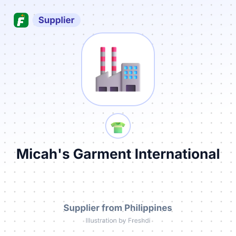 Micah's Garment International – summary card, no photo uploaded yet