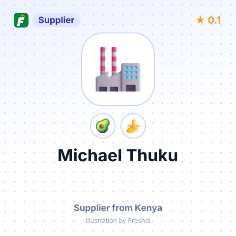 Michael Thuku  – summary card, no photo uploaded yet