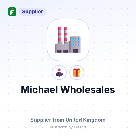 Michael Wholesales – summary card, no photo uploaded yet