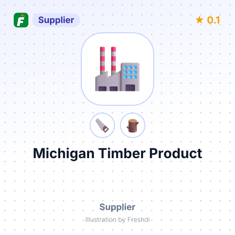 Michigan Timber Product – summary card, no photo uploaded yet