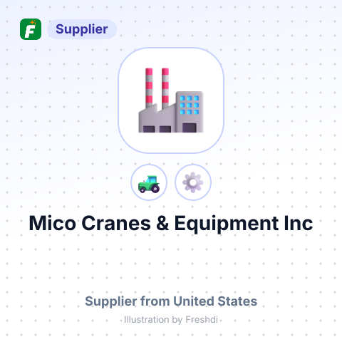 Mico Cranes & Equipment Inc – summary card, no photo uploaded yet