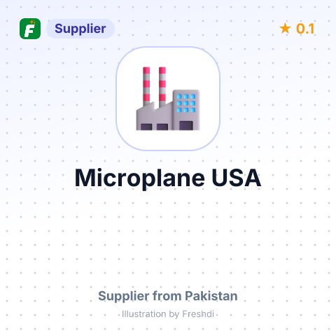 Microplane USA – summary card, no photo uploaded yet