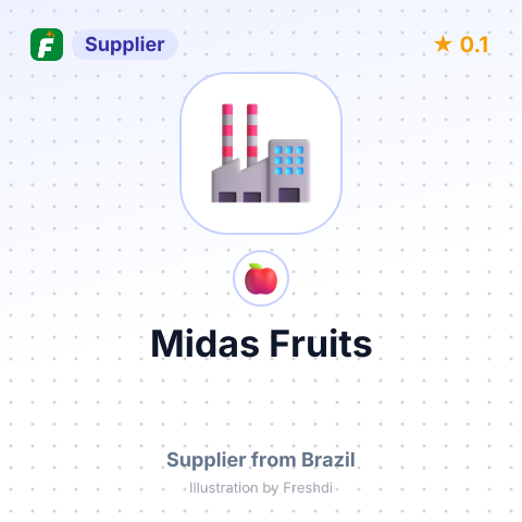 Midas Fruits  – summary card, no photo uploaded yet