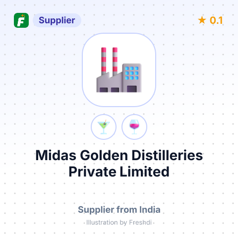 Midas Golden Distilleries Private Limited – summary card, no photo uploaded yet