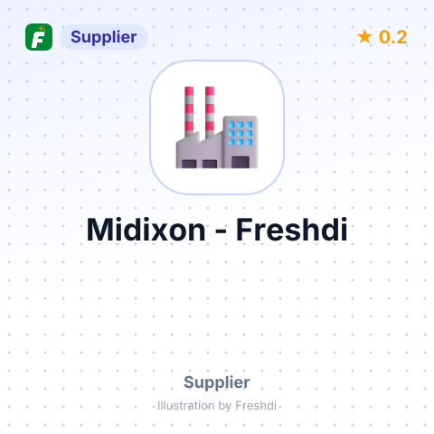 Midixon – summary card, no photo uploaded yet