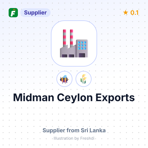 Midman Ceylon Exports – summary card, no photo uploaded yet