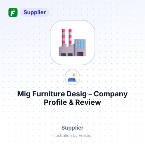 Mig Furniture Desig – summary card, no photo uploaded yet
