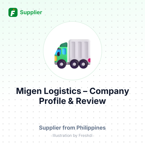Migen Logistics – summary card, no photo uploaded yet