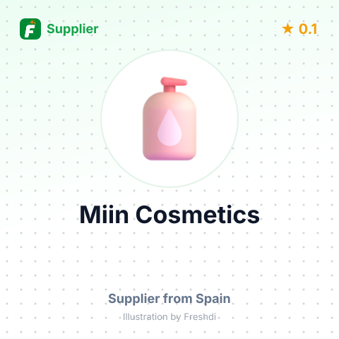 Miin Cosmetics  – summary card, no photo uploaded yet