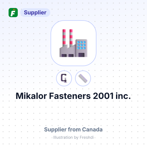 Mikalor Fasteners 2001 inc. – summary card, no photo uploaded yet