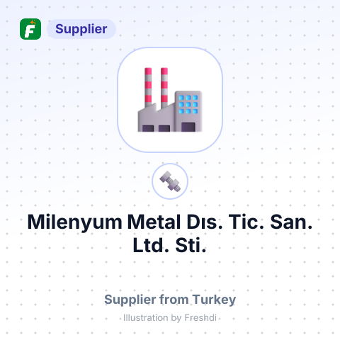 Milenyum Metal Dıs. Tic. San. Ltd. Sti. – summary card, no photo uploaded yet