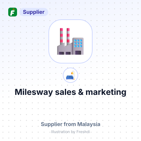 Milesway sales & marketing – summary card, no photo uploaded yet
