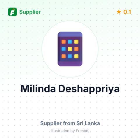 Milinda Deshappriya  – summary card, no photo uploaded yet