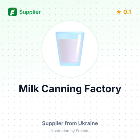 Milk Canning Factory  – summary card, no photo uploaded yet