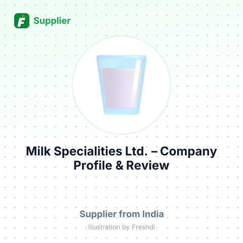 Milk Specialities Ltd. – summary card, no photo uploaded yet