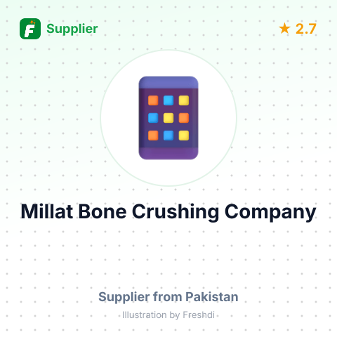 Millat Bone Crushing Company – summary card, no photo uploaded yet